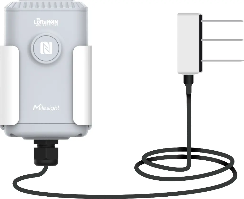 Zemes mitruma un vadītspējas sensors LoRaWAN