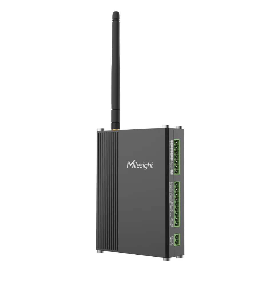 [UC300-868M] LoRaWAN IoT kontrolieris UC300, ārējā antena, 5-24VDC, RS232+RS485, 4xDI, 2xDO, 2x4-20mA, 2x0-10V, 2xPT100 RTD